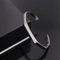 Edge Geometric Cuff Bracelet