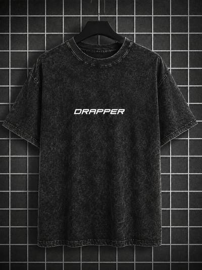 Drapper Desert Warrior Acid Wash Oversized Tee