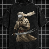 Drapper Desert Warrior Acid Wash Oversized Tee