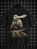 Drapper Desert Warrior Acid Wash Oversized Tee