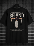 Behind Freedom Oversized Anime Graphic T-Shirt