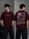 Satoru Gojo Oversized Anime Graphic T-Shirt
