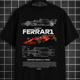 Scuderia Ferrari Oversized Graphic Tee