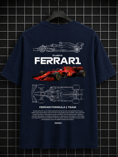 Scuderia Ferrari Oversized Graphic Tee