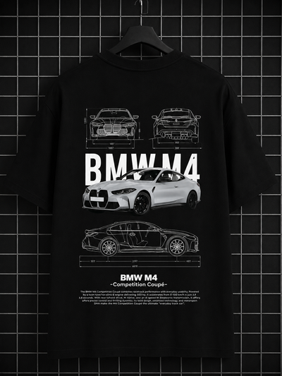 BMW M4 Oversized Graphic T-Shirt