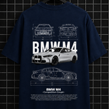 BMW M4 Oversized Graphic T-Shirt
