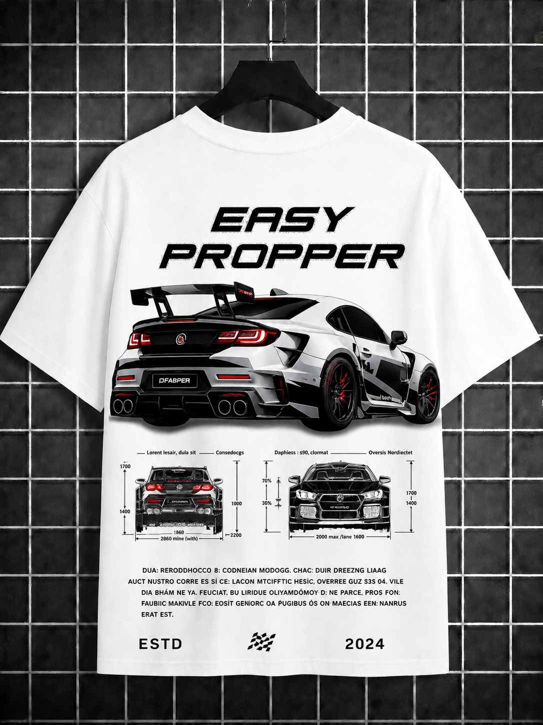 Easy Propper Oversized Drop Shoulder T-Shirt