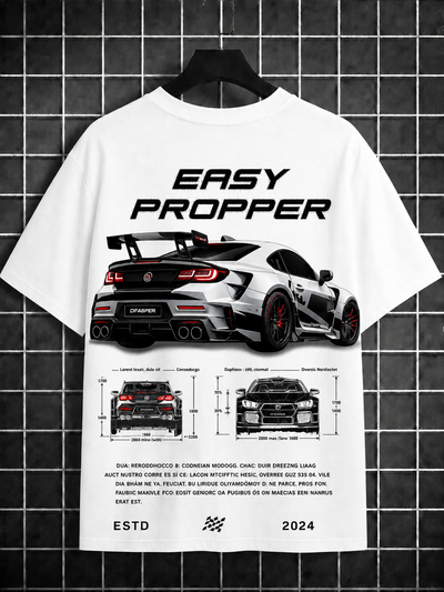Easy Propper Oversized Drop Shoulder T-Shirt