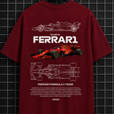Scuderia Ferrari Oversized Graphic Tee