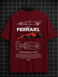 Scuderia Ferrari Oversized Graphic Tee