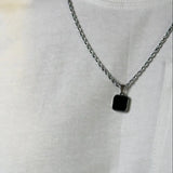Black Stone Pendant