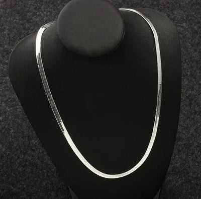4MM FLAT SNAKE CHAIN