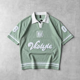jhonny Collar  Vistyle Embossed  Printed polo Drop