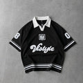 jhonny Collar  Vistyle Embossed  Printed polo Drop
