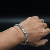 Snake Square Bracelet Stainless Steel Bracelet for Men