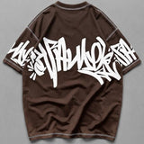 5 Threads Embossed Printed T-Shirt