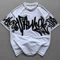 5 Threads Embossed Printed T-Shirt