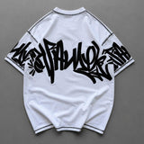 5 Threads Embossed Printed T-Shirt
