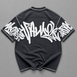 5 Threads Embossed Printed T-Shirt