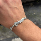 Silver Islamic Sword Bracelet