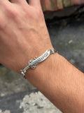 Silver Islamic Sword Bracelet