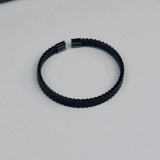 Obsidian Mesh Open Cuff